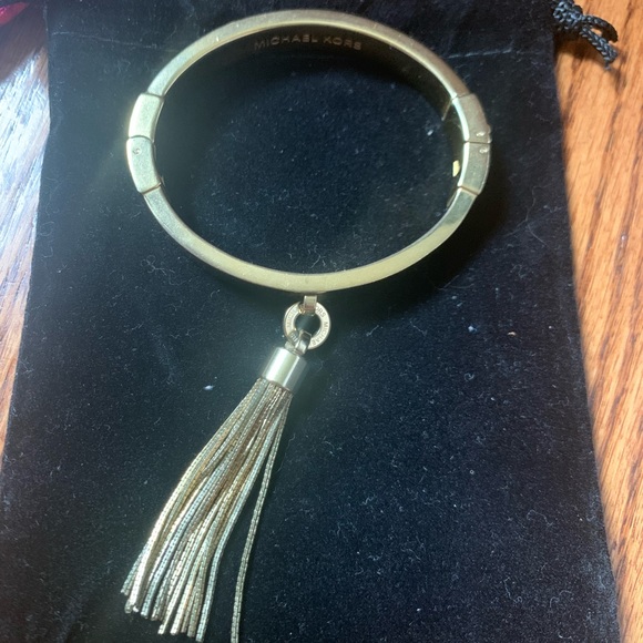 Michael Kors Gold Tassel Bracelet - Picture 1 of 4